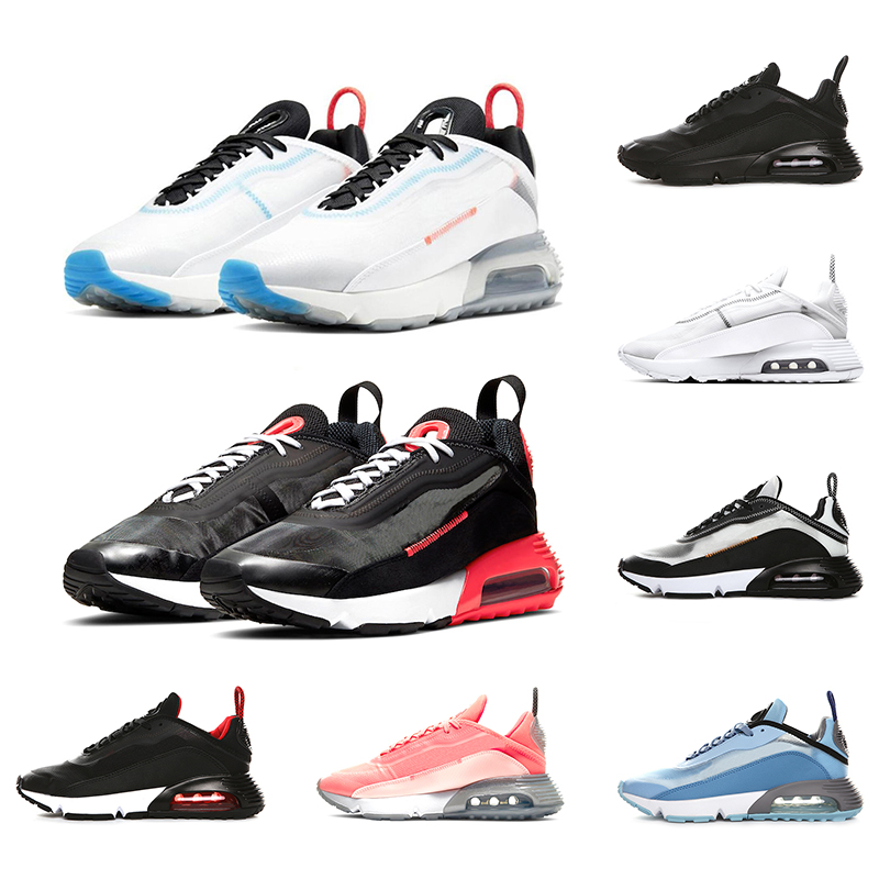

Top 2090 Men Women Running Shoes Pure Platinum Duck Camo Bred Triple Black White 2090s Mens Sports Sneakers Size 36-45, Green 36-45