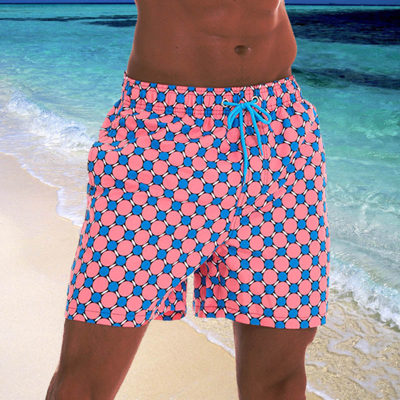 

Men Summer Beach Shorts Quick Dry Swimwear Swim Trunks Swimsuit Swim Shorts Bermudas Swimming Pants Boardshorts Beachwear