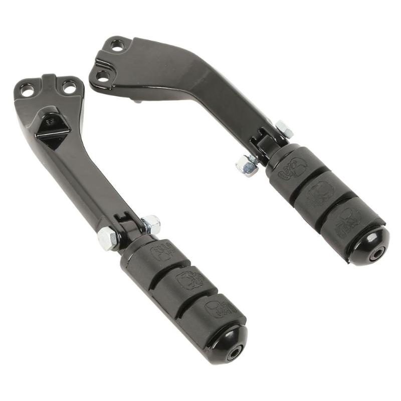 

Motorcycle Passenger Foot Peg Brackets Mounts Kit For Dyna Glide 2008-2017 Wide Glide Fat Bob