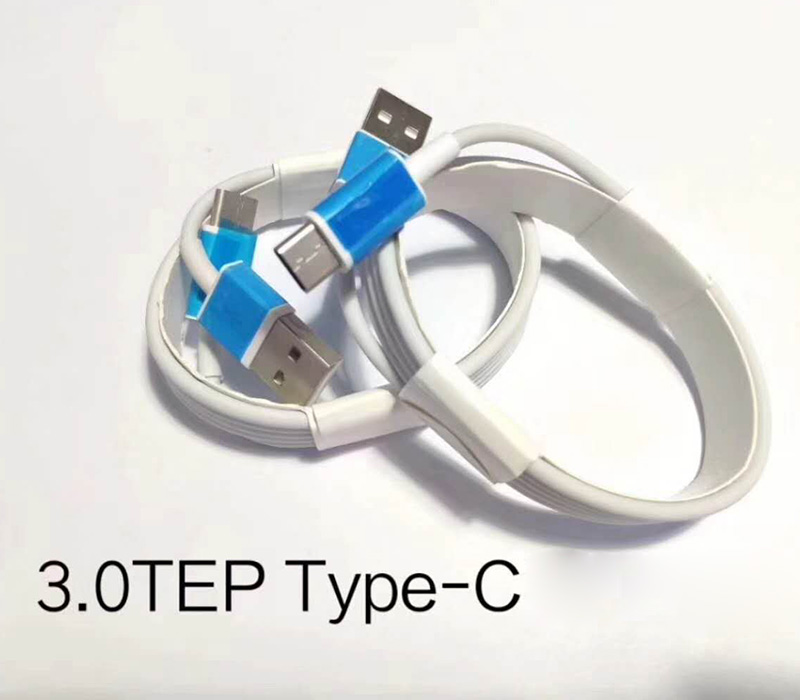 1M fast charge type C cable white