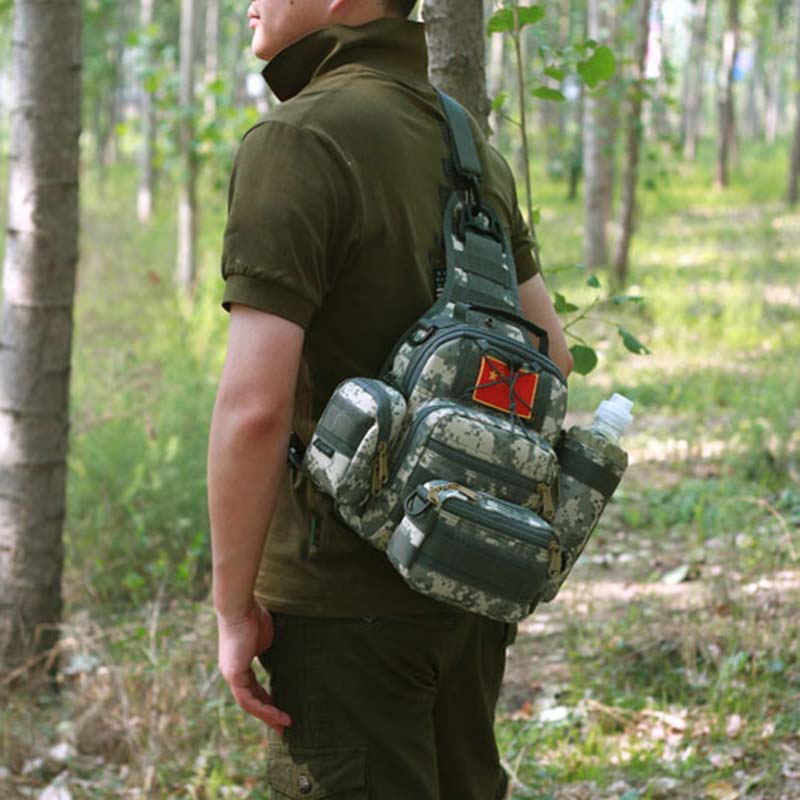 

High Quality Nylon Tactical Small Utility Pouch Nylon Bag Waterproof Mini Bagged Gear Tools Pouch Kit Accessories Bag, Black