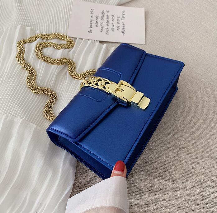 

wholesale women handbag waterproof thickened fabric summer jelly bag sweet little fresh Candy colored chain bags personality lock shoulder handbags
