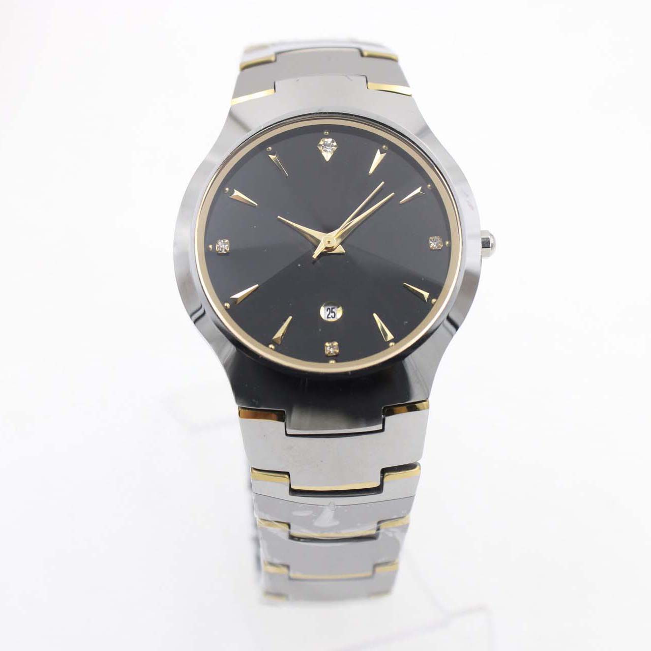 

Rad INTEGRAL CENTRIX 31\6mm limited ladies Round R13777702 High Quality Date Ceramic Steel Quartz Movement Luxury Womens Fashion Watches, Black