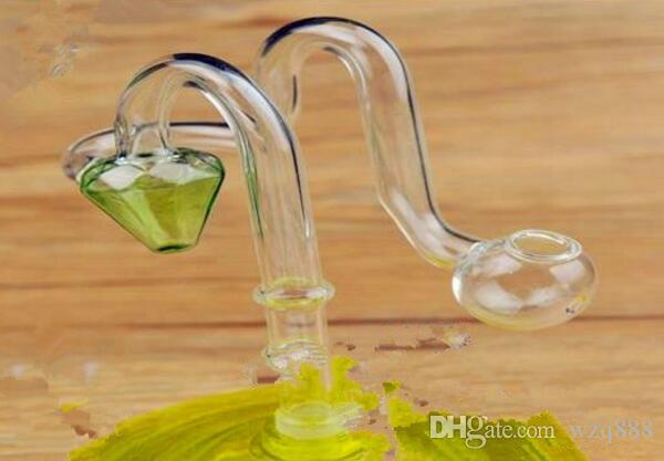 

Hookah accessories [N] diamond pot Wholesale Glass bongs Oil Burner Glass Water Pipes Oil Rigs Smoking Free