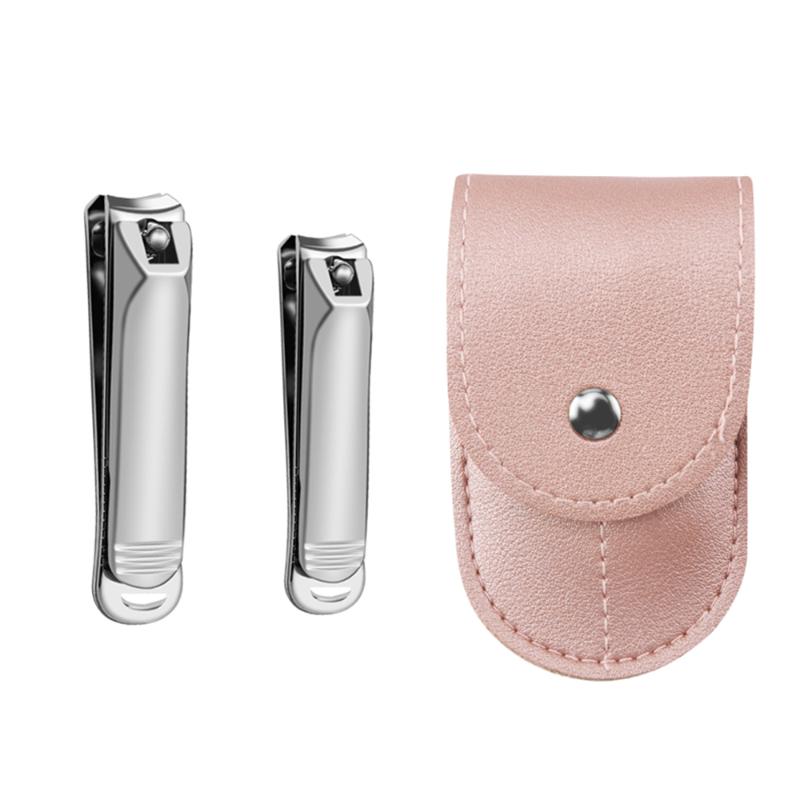 

2PCS Nail Clippers Straight Blades Nail Clipper Set Toenail Cutter Fingernail Trimmer Kits Suitable