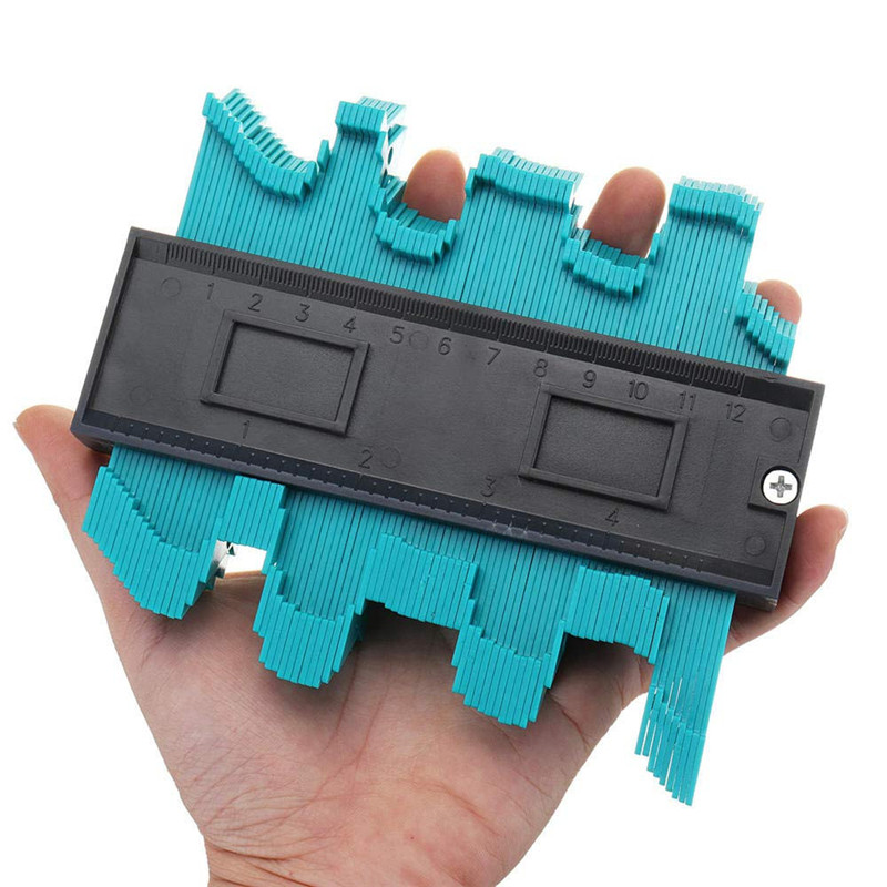 

Wood Marking Tool for Plastic Manometer Contour Profile Duplicator Hand Tool Plastic Profile Contour Gauge Calibrator T4010