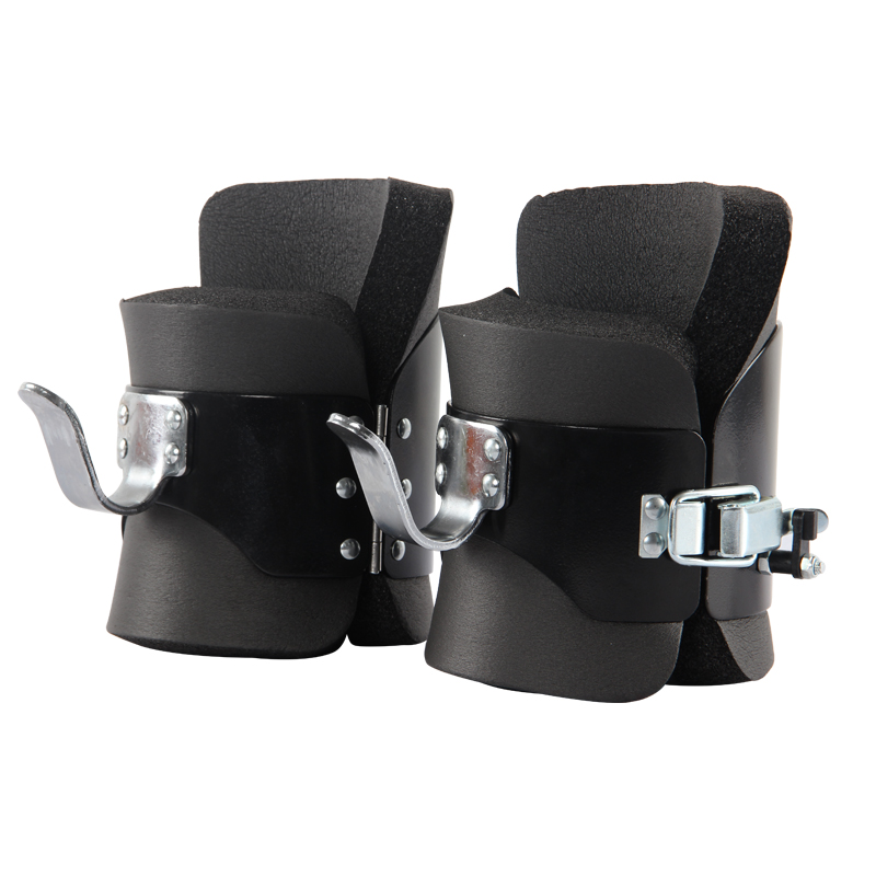 

1 Pair Anti Gravity Inversion Boots Therapy Hang Spine Ab Chin Up for gym Safer Body Fitness Building handstand machine fitness