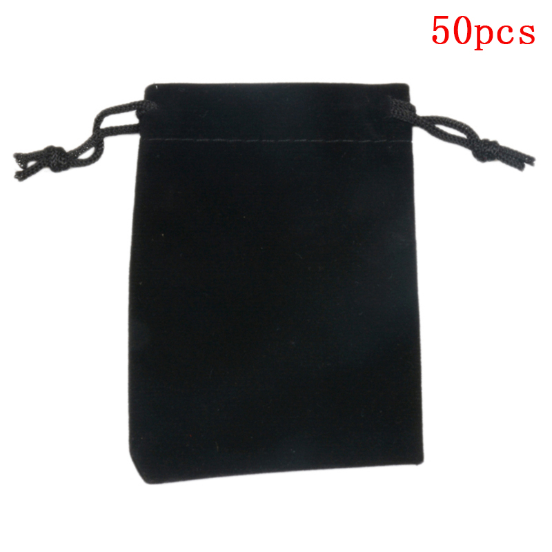

Black Drawstring Jewelry Gift Bag Drawstring Velvet Bag Jewellery Gift Packing
