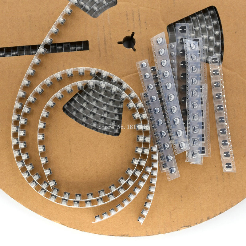Smt Condensador Electrolítico 10 X 35v 100uf Smd
