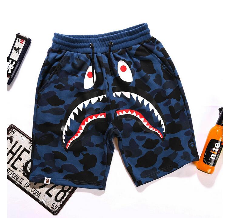 Agitation Girls Casual Elastic Waist Striped Summer Beach Shorts with Pockets