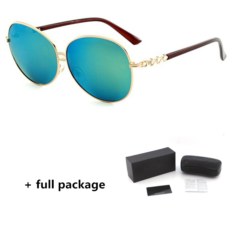 

New Color Film Pilot Sunglasses 5316 Simple Brand Glasses Ladies Designer UV400 Eyeglasses With Box 7 Colors