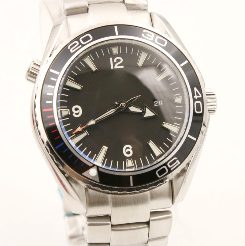 

Date 007 Series Automatic Mechanical Stainless Steel Black Sochi Limited Mens Watches Sea Screw Down Crown Male Wristwatches