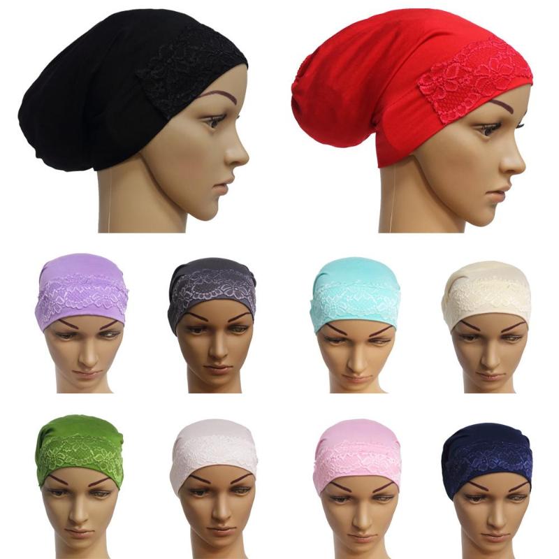 

Underscarf Hijab Women Bone Bonnet Beanie Headscarf Turban Muslim Inner Cap Islamic Under Scarf Headwear Wrap Arab Hijabs Hat