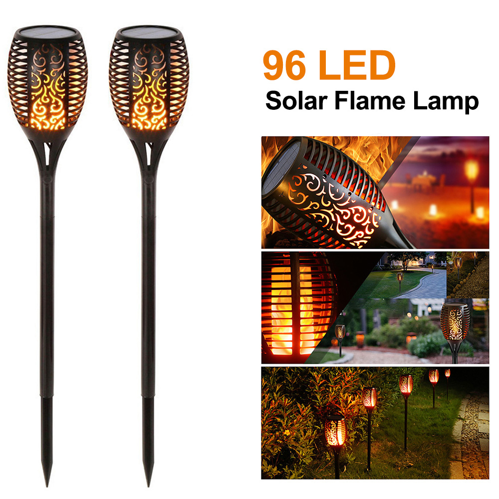 SOLAR LANDSCHAFT PATHWAY LIGHTS Outdoor Gard Hof Beleuchtung Rattan Rasen