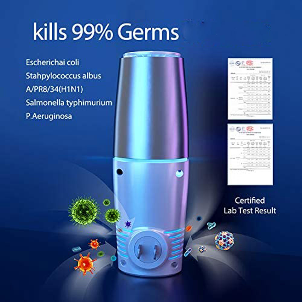 

254nm UVC Light Sanitizer, Portable UV Light with UVC Lamp Disinfection Cleaner, Kills 99.9% of Germs for Household Bedroom Hotel Toilet