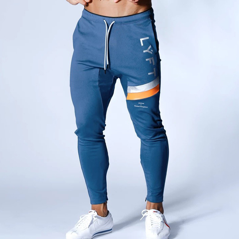Nouveau Pantalon jogging décontracté pour hommes pantalons de survêtement de Fitness pantalon crayon de Sport pantalons de gymnases en coton pant