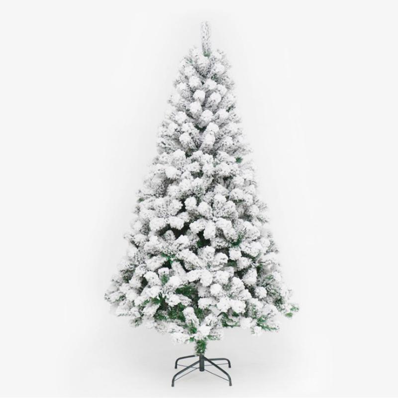 

210cm PVC White Snowflake Christmas Tree Party Home Christmas Hotel Decorate Tree