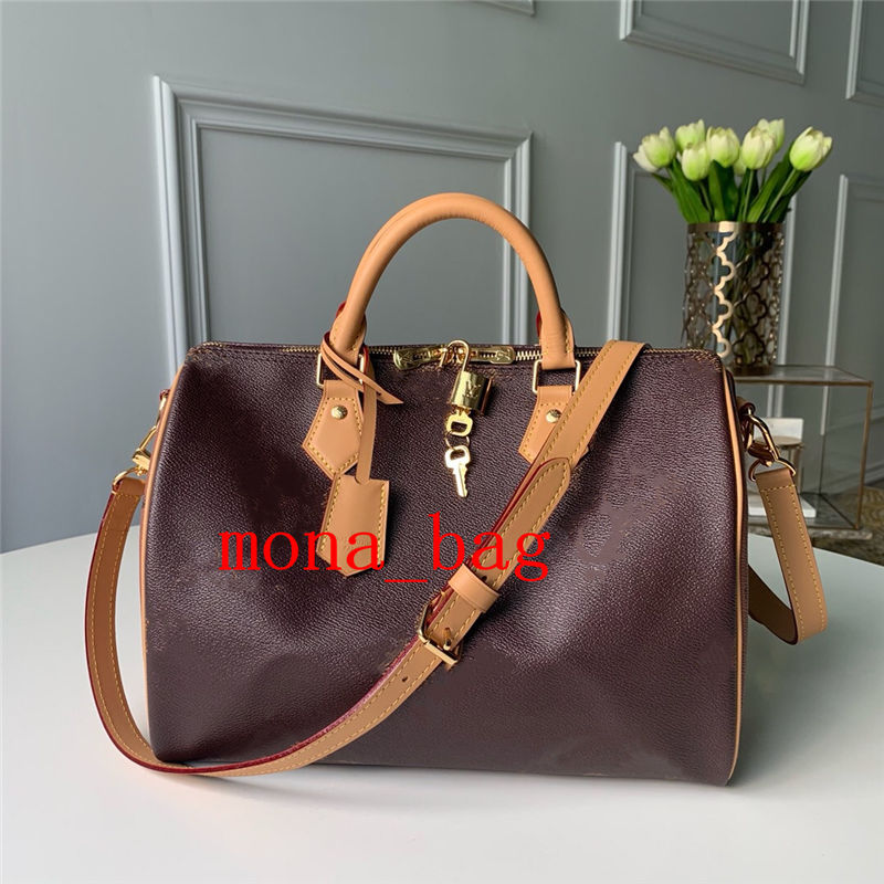 

Designer Handbags Fashion Women Bag Leather Handbags Shoulder Bag 30cm Crossbody Bags for Women Handbag Purse, Brown