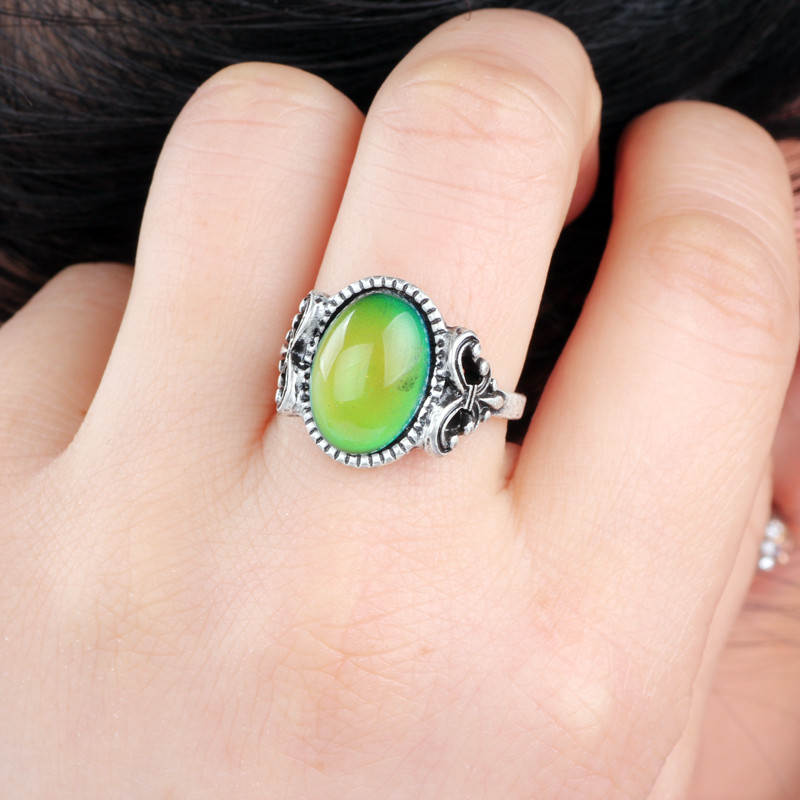 Fashion 12 Colors Change Emotion Feeling Temperature Control Mood Ring MJ-RS008-image-544917372