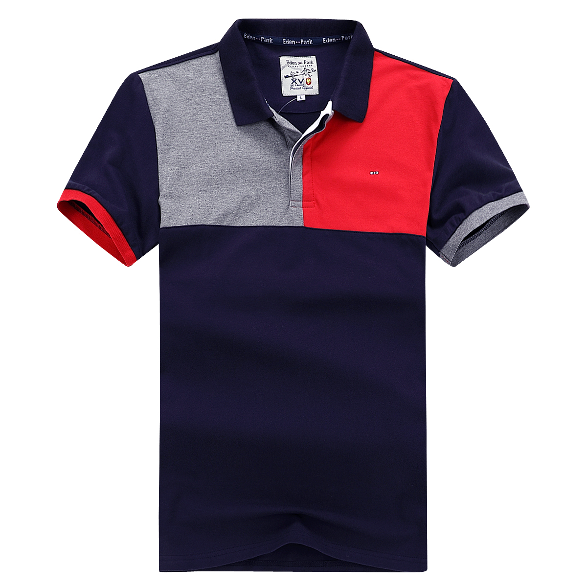 

2020 New Eden park Summer Best Selling Short Polo For Men Nice Quality Fashion Design size  to 3XL HOMME POLO Short Men Polo fast shipping, White