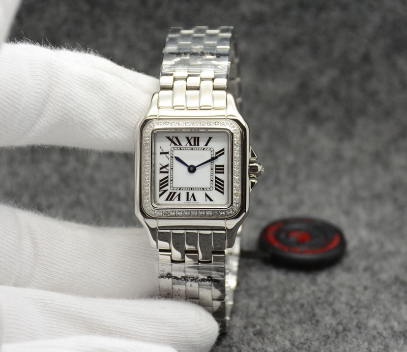 

Silver with rhinestone Women's Watch Woman Gold Stainless Steel Quartz Watches Female Gift Clock Ladies wrist watch for woman, Model 1 silver