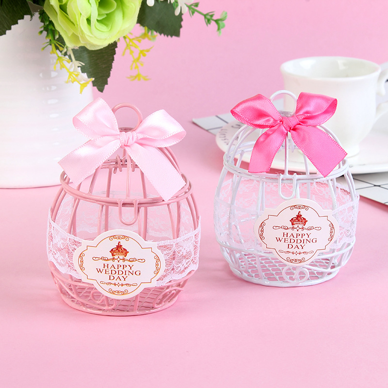 

European-Style Wedding Candies Box Creative Wedding Supplies Candies Box Pumpkin Iron Carriage