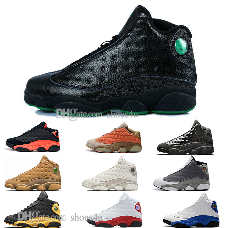 

Hot 13 13s Cap And Gown Terracotta Blush Mens Basketball Shoes Chicago Cat Black Infrared Flints Bred Men Sports Sneakers Designer EUR 36-47, #12