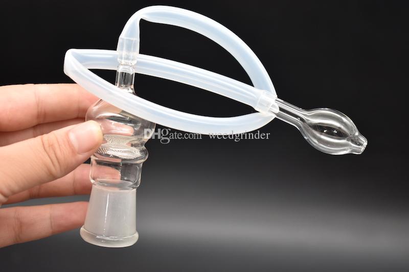 

wholesale glass Whip kit for vakexhed hydratube L adapter kit whip mouthpiece and 18.8mm female Vapor Whip adapter for oil rig bongs
