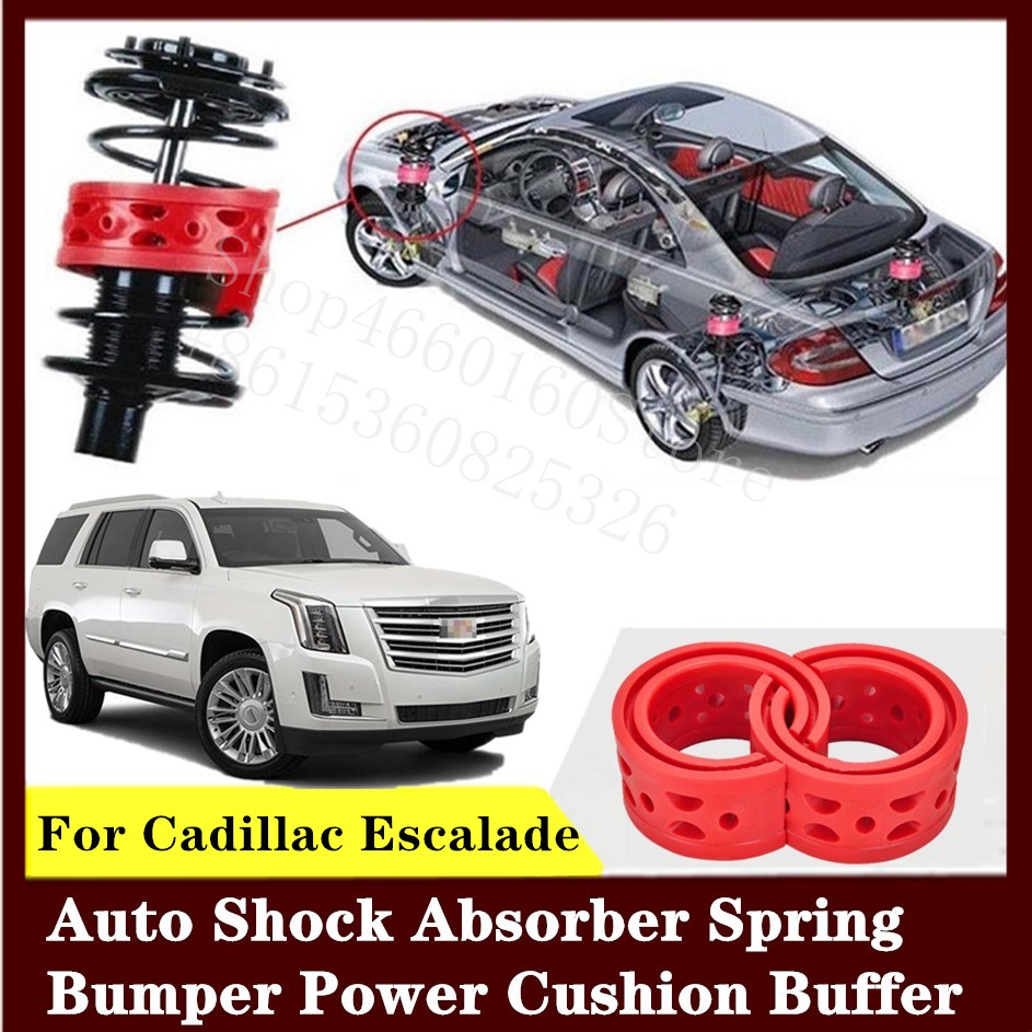

For Cadillac Escalade 2pcs High-quality Front or Rear Car Shock Absorber Spring Bumper Power Auto-buffer Car Cushion Urethane