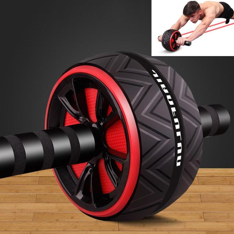 

Abdomen Wheel Roller Core Exercise Wheel Abdominal For Home Gym Core Strength Body Shape Training Fitness Roller XA129A, Black