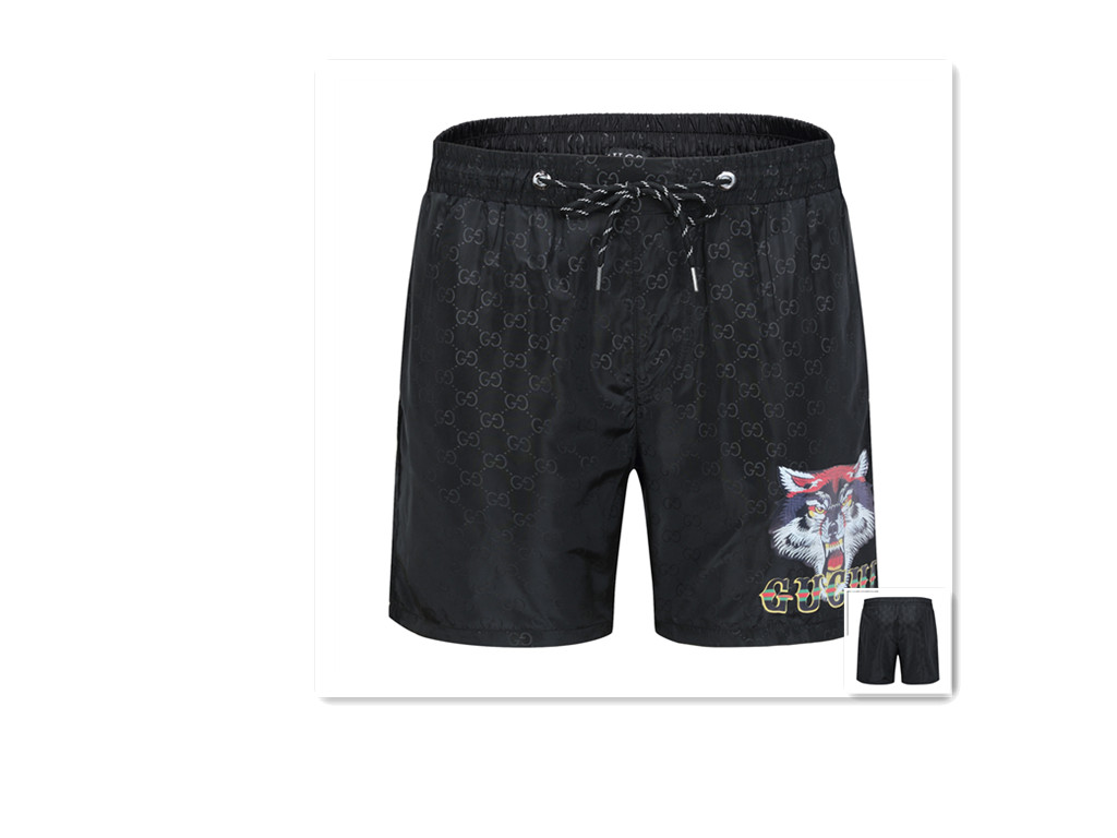 Men Beach Shorts Print 3D Anime Big Mouth Joker Bermuda Shorts Quick Dry Boardsh