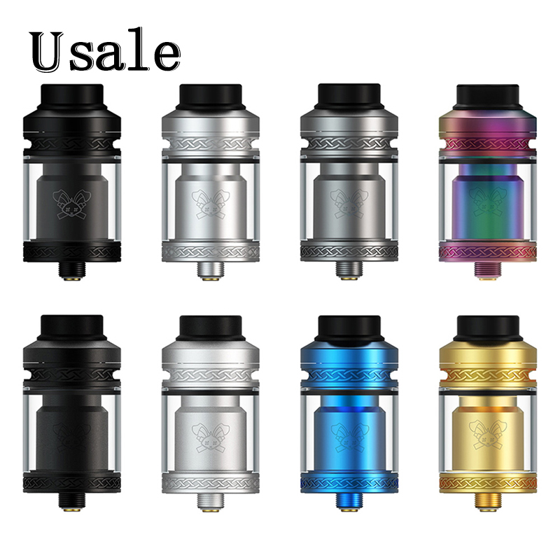 

Hellvape Dead Rabbit V2 RTA 2ml 5ml Tank with Y-type Deck Push-to-open refilling system Atomizer 100% Original