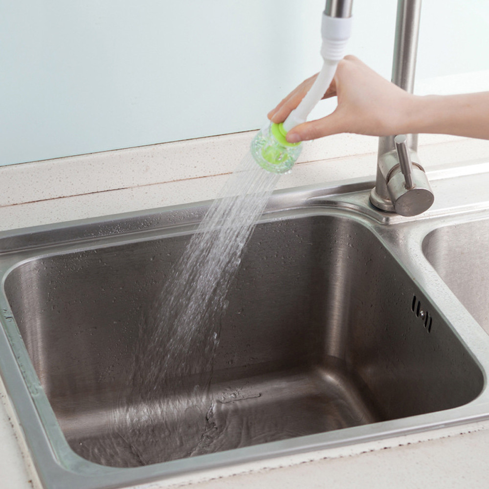 

Kitchen Bath Shower Faucet Splash Filter Tap Device Head Nozzle Water Saving 5.8*4.5*18.6cm Water-saving devices G1011