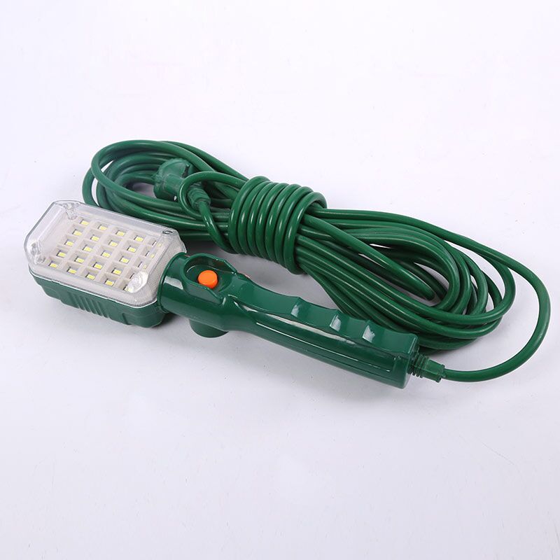 

AC 180-240V LED Floodlight Wired Portable Handheld Emergency Work Light Magnetic on Back Worklight