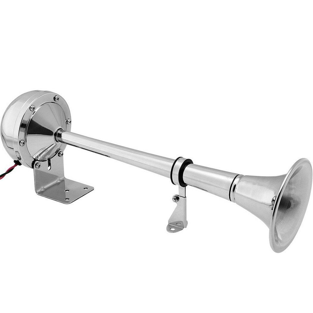 New 12V / 24V 125dB Super Loud Single Electric Pump Air Horn For Car