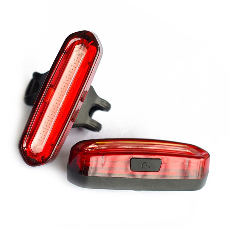 

Portable USB Rechargeable Bike Tail Light Waterproof LED Cycling Frame Rear Lamp Bicycle Lights 4 Style Accessories