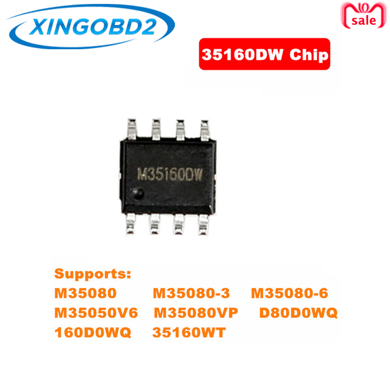 

Xhorse 35160DW Chip Reject Red Dot No Need Simulator Work with VVDI Prog Key Programmer Supports 35160WT , M35080 etc
