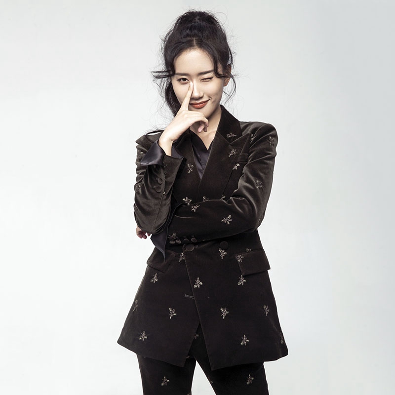 

Women's Suit Black Gold Velvet Double-breasted Women's Suit 2-piece Jacket + Pants New High-end Slim Fit Dress, Same as the picture