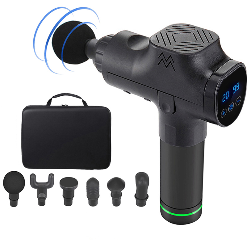 

Muscle Massage Gun Electric Deep Tissue Massager Therapy Gun Exercising Relief Body Shaping Slimming Machine