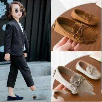 

Kids Moccasin Loafers Shoes Boys Fashion Sneakers Children Massage Casual Shoes Kids Girls Flat Leather Shoes Size free shipping WL1229, Blue