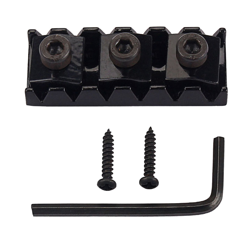 

Zinc Alloy Guitar Locking Nut String Lock For Guitar Parts With Wrench
