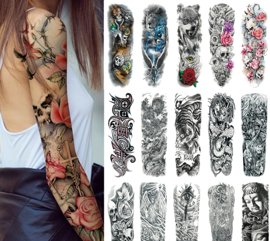 Full Arm Tattoo Design