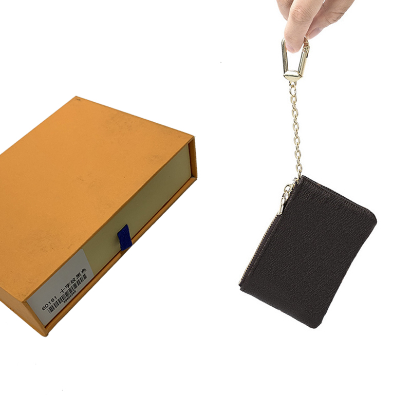 

Key Wallets Coin Purses Wallet Mens Key Pouch Womens Card Holder Handbags Leather Card Chain Mini Wallets Coin Purse Clutch Handbag 52 463
