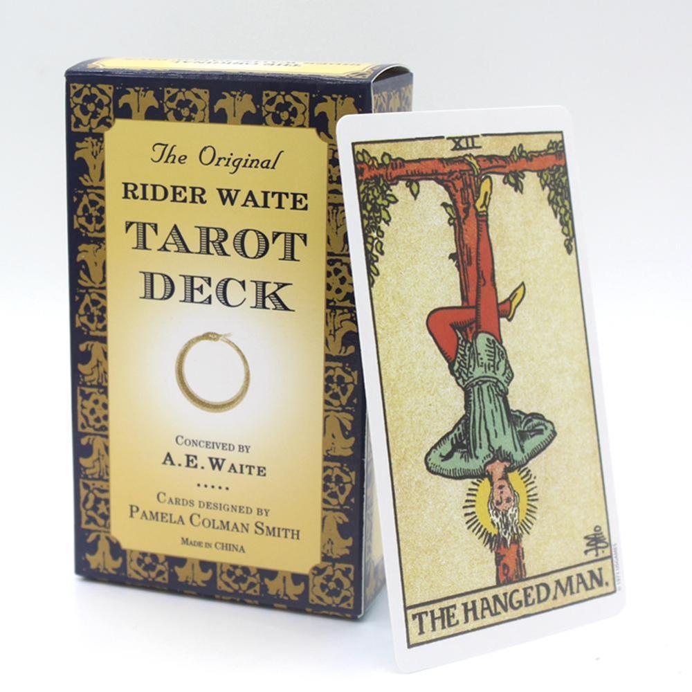 

78pcs The Original Rider Waite Tarot Deck Full English Tarot Cards Game With English Booklet Instructions Tarot Board Games
