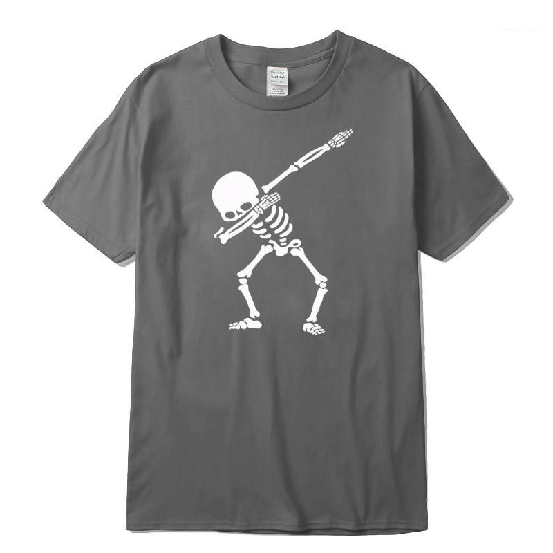 

hort Sleeve Dabbing Print Skull Mens T Shirt Casual O Neck Summer Mens Tee Shirts O Neck Tshirt Men Cotton Blend High Quality Mens