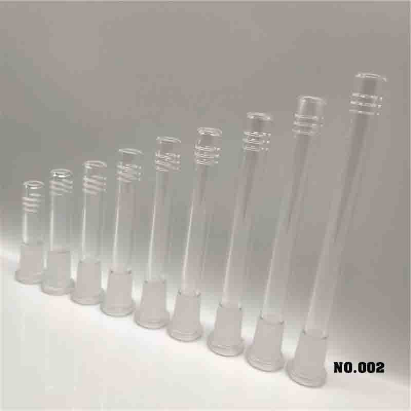 

HOT Glass downstem 14-18 female Lo Pro Diffused Downstem with 6 cuts have different size for bongs bb