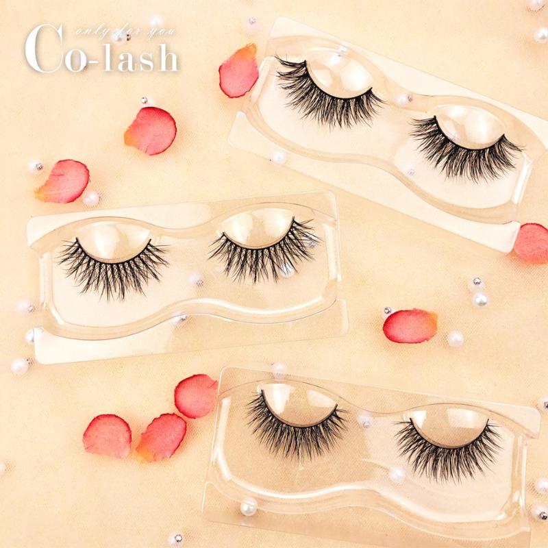 

Colash 3D Mink Lashes Natural Real Mink Eyelashes Soft and Light False Eyelashes Handmade Sexy Lash Everyday Lashes
