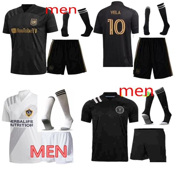 

men kit 2020 LAFC Carlos Vela Soccer Jerseys 20 21 ROSSI Los Angeles FC Inter Miami Beckham LA Galaxy Chicharito adult Football Shirts, Yellow