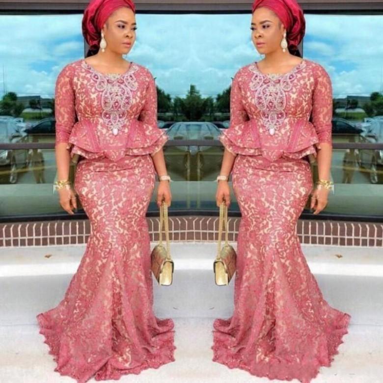 nigerian lace gown styles 2018