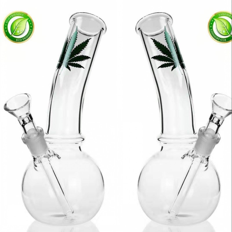 

Bong 7 Inch Tall Klein Dab Rig Glass Klein Oil Rigs Recycler Smoking water pipe Clear